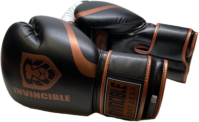 Invincible Fight Gear Standard Toughtek Hook and Loop Training Boxing