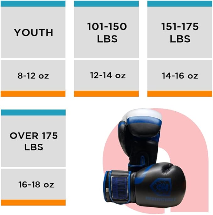 Invincible Fight Gear Standard Toughtek Hook and Loop Training Boxing