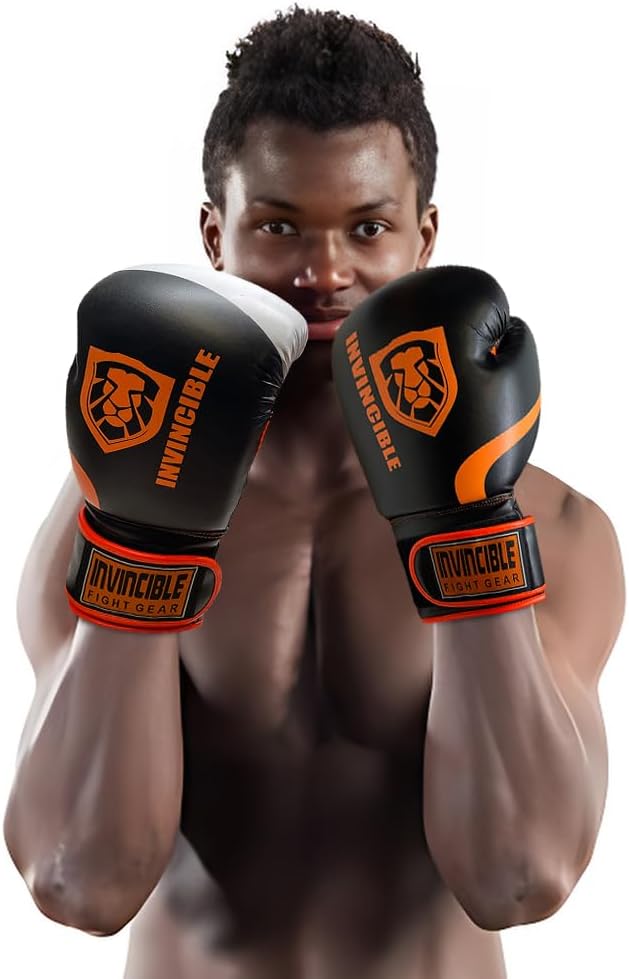 Invincible Fight Gear Standard Toughtek Hook and Loop Training Boxing