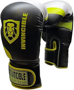 Invincible Fight Gear Standard Toughtek Hook and Loop Training Boxing