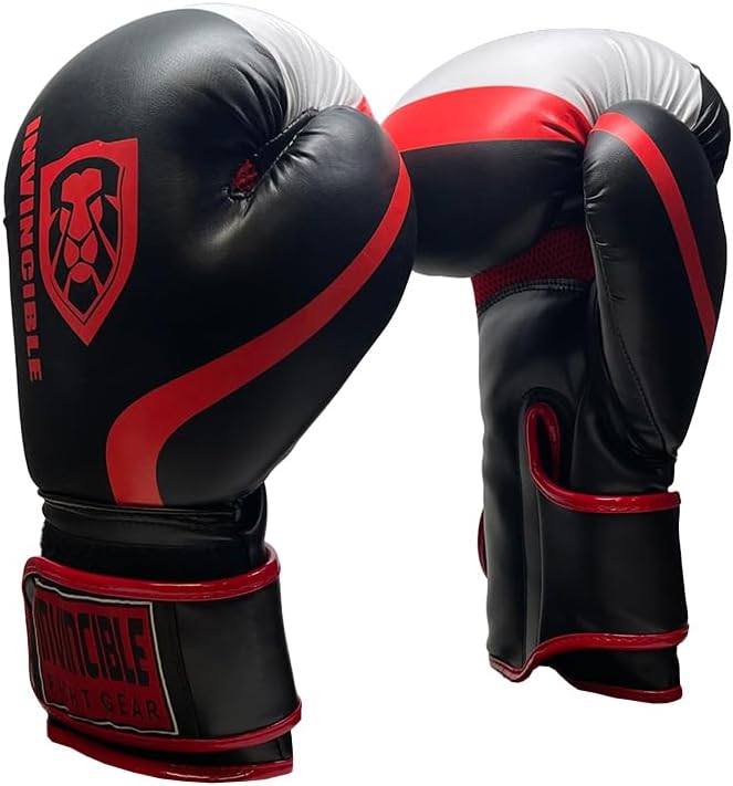 Invincible Fight Gear Standard Toughtek Hook and Loop Training Boxing