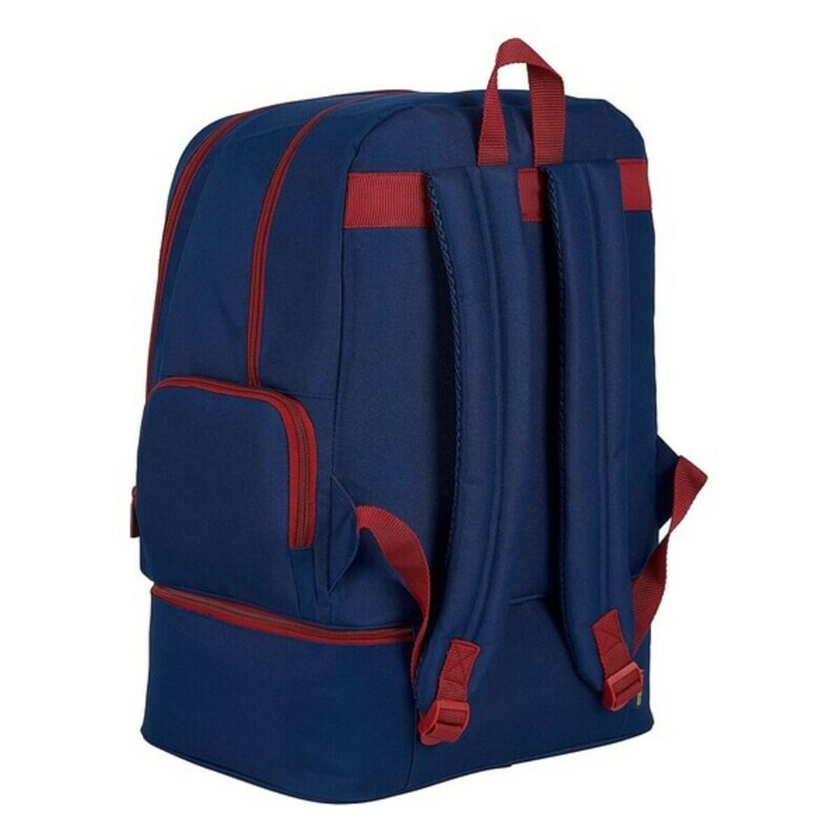 Sports Bag with Shoe holder F.C. Barcelona M825 Maroon Navy Blue 24 L